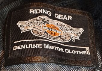 Moto Nová Kožená Bunda Harley Davidson - 5
