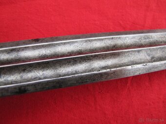 Vojenský tesák zdobená čepeľ - 5