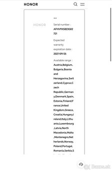 Tablet Honor pad X8a - 5