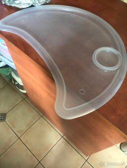 Polohovateľná jedálenská stolička chicco - 5