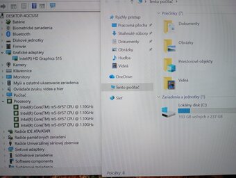 Hp elitebook 1030 G1 , Intel core m5 , 8gb ram , ssd , Win11 - 5