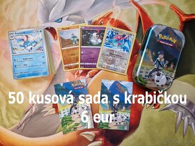 Pokemon karty balíčky+ Lesklé/Pikachu - 5