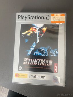 Predávam Playstation 2 s hrami a ovládačmi - 5