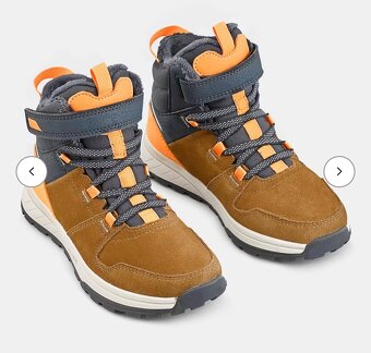 QUECHUA Detská zimná nepremokavá obuv SH500, c.25 - 5