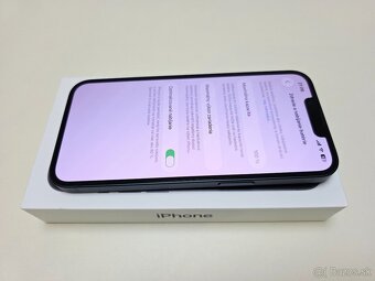 Apple iPhone 14 128gb MIDNIGHT,ZÁRUKA,BATERKA 100% - 5
