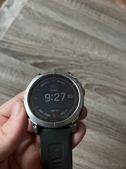 Garmin fenix 7X Sapphire Solar, Titanium / Brown Leather Ba - 5