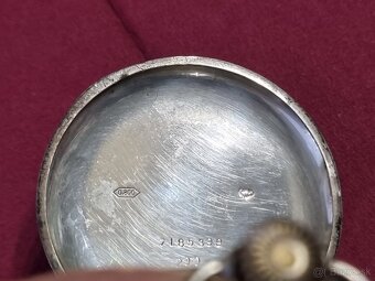 Trojplášťové vreckové hodinky. - 5