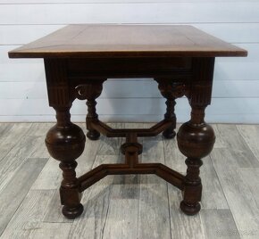 Stôl starožitný renesančný ( 197 ). - 5