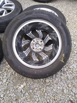 16" alu OPEL CROSSLAND + letné pneu. - 5