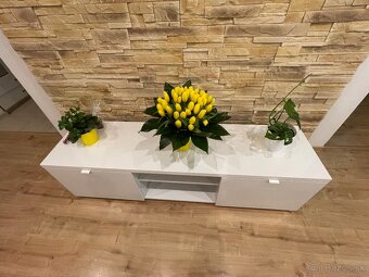 TOP skrinka pod TV biela - 5