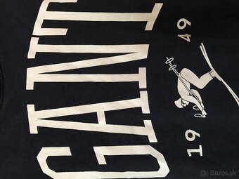 GANT originál tmavomodré pánske tricko L/XL - 5