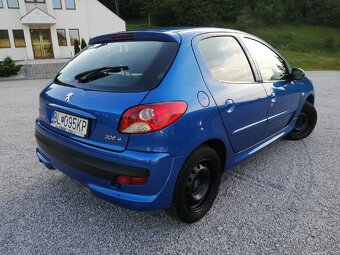 Peugeot 206 + 1,4 55kw klimatizácia, alarm, elektrické okná - 5