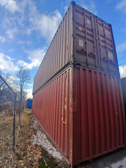 Lodný kontajner pouzite 40 HC s vyskou2,9 - 5