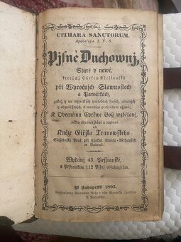 Modlitebná kniha so spevníkom. 1895 - 5