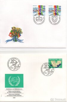Švajčiarsko - zbierka FDC 400 ks - 5