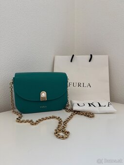 Kožená kabelka Furla - 5