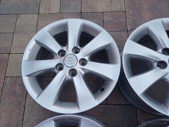 hlinikové disky org.Toyota Avensis -61/2Jx16-ET-45--5 x114,3 - 5