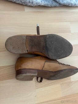 Kožené oblekové vintage vel 40 - 5