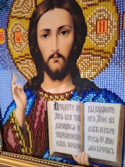 Ikony vyšívané korálkami - 5