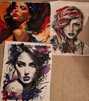 Ručne maľované obrazy 40 x 50 cm - 5