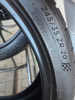 Pneumatiky 245 35 20 letné Zn.michelin - 5