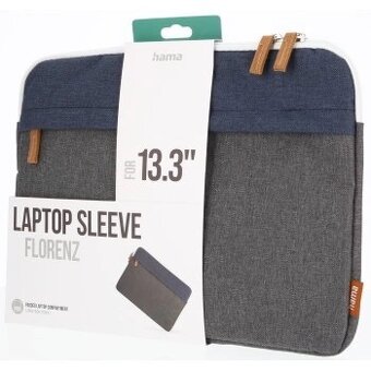 Predám obal na notebook Hama 13,3" (34 cm), šedomodrý - 5