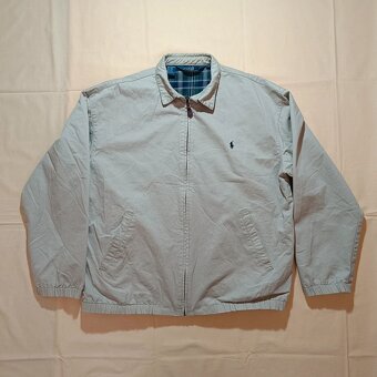 Vintage 90s Polo Ralph Lauren béžová harrington bunda L - 5