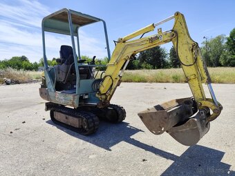 Minibáger Yanmar B15. 2x lyžica. - 5