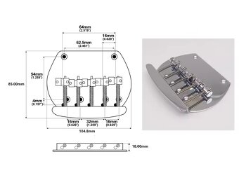 Bridge Musicman Bass 5 - 5