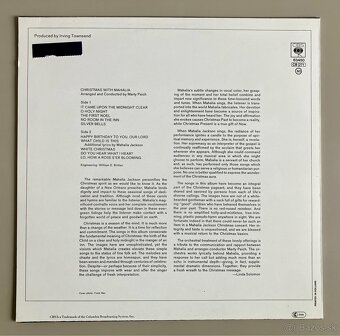 LP Mahalia Jackson - Christmas With Mahalia - 5