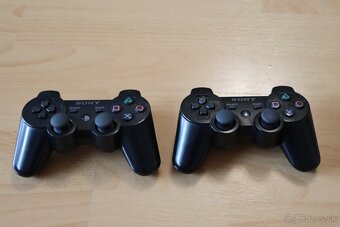 PS3 SLIM CECH-3004B | 2x ovládač | 5 hier | Komplet kab. - 5