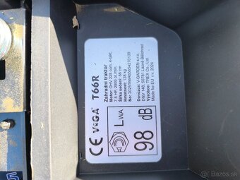 Predám Traktorovu kosačku značky Vega - 5