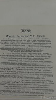 Ipad 6 128gb + Cellular + obal + pero + papierove sklo - 5
