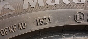 Predám 2ks ako nové letné 225/45r17-91Y Matador - 5