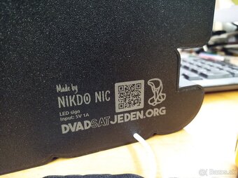 3D LED nápis namieru - 5