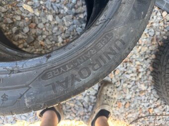 2ks Uniroyal Rainsport 255/45 R18 dezén 6mm - 5