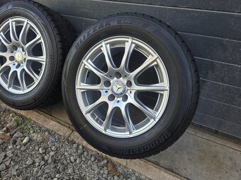 Zimná sada Mercedes C W205+Bridgestone 205/60 R16 - 5