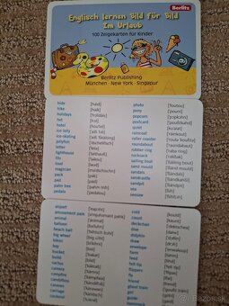 Karty so slovnou zásobou angličtina - nemčina 100 ks - 5