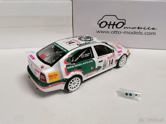 Prodám model Škoda Octavia WRC 1:18 - 5