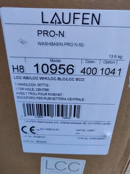 Umývadlo Laufen Pro-N 60cm - 5