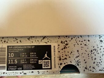 Jordan 4 UNC Blue - 5