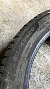 2ks zimné pneu 245/45 r20 - 5