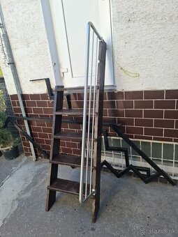 Drevené schody 140cm - 5