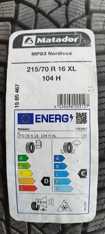 Zimné pneumatiky 215/70 R16 - 5