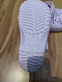 Šľapky Crocs ružové - 5