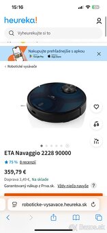 Roboticky vysavač ETA - 5