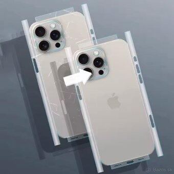 17 Pro iPhone MagSafe kryt + hydrogel folia na cely mobil - 5