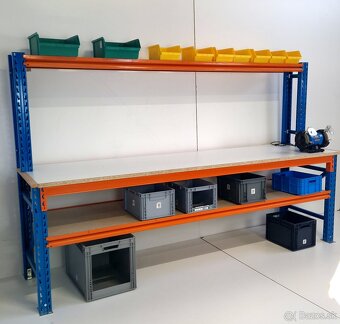 ponk, pracovný stôl do dielne - garáže. Dielenský stol - 5