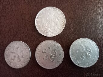 Predám rôzne staré strieborné mince - 5