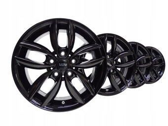 Predám zimnú sadu MINI 5x120 R17 čierna - 5